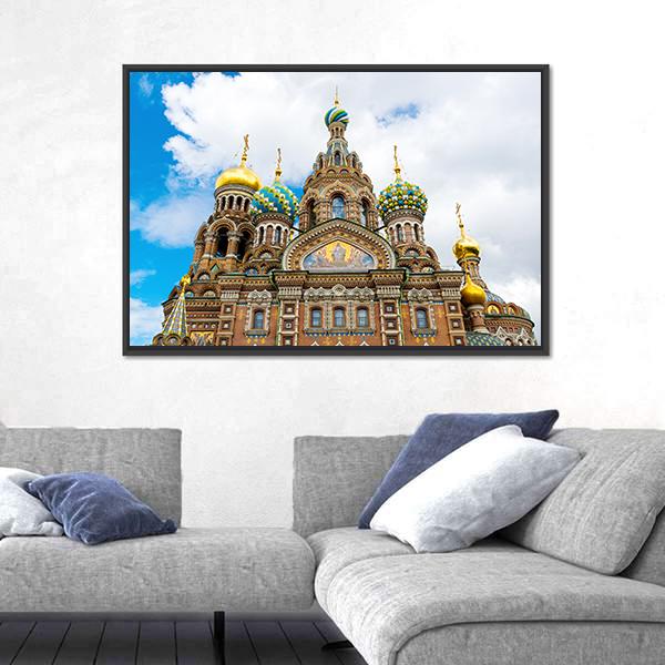 Savior On Spilled Blood Canvas Wall Art-5 Horizontal-Gallery Wrap-22" x 12"-Tiaracle