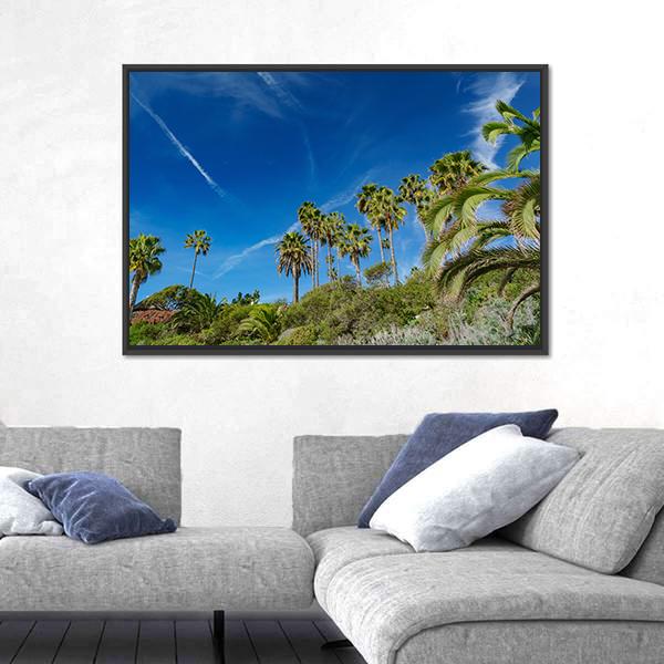 Scenery Around Laguna Beach In California Canvas Wall Art-3 Horizontal-Gallery Wrap-25" x 16"-Tiaracle