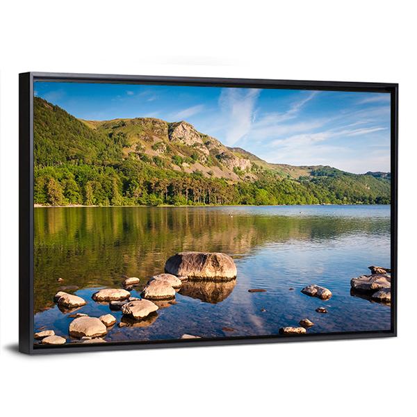 Scenic Lake District Cumbria Canvas Wall Art-3 Horizontal-Gallery Wrap-25" x 16"-Tiaracle