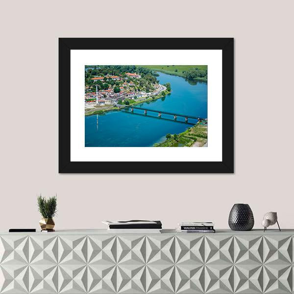 Scenic View From The Fortress Of Rosafa Canvas Wall Art-5 Horizontal-Gallery Wrap-22" x 12"-Tiaracle
