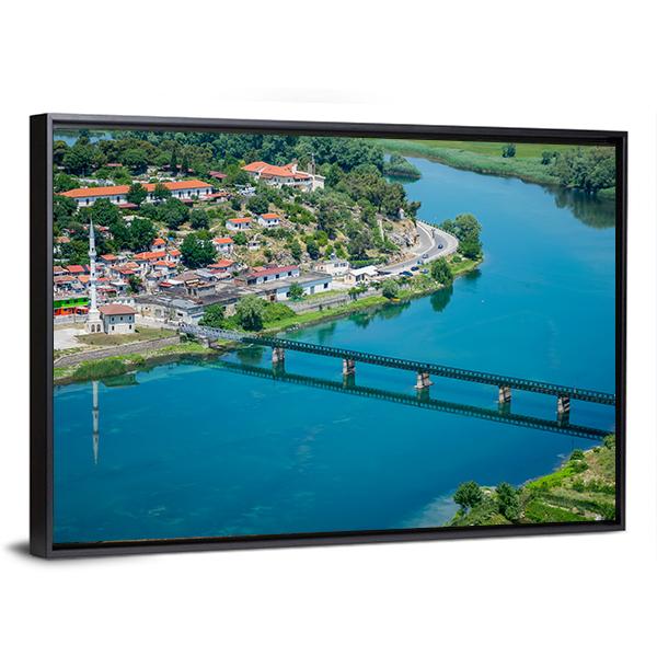 Scenic View From The Fortress Of Rosafa Canvas Wall Art-5 Horizontal-Gallery Wrap-22" x 12"-Tiaracle