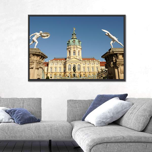 Schloss Charlottenburg Palace Canvas Wall Art-3 Horizontal-Gallery Wrap-25" x 16"-Tiaracle