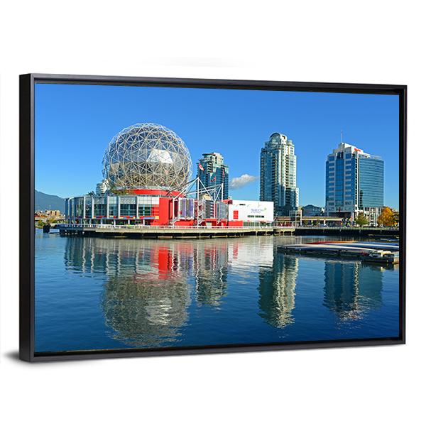 Science World Vancouver Canvas Wall Art-3 Horizontal-Gallery Wrap-25" x 16"-Tiaracle