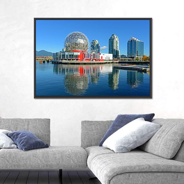 Science World Vancouver Canvas Wall Art-3 Horizontal-Gallery Wrap-25" x 16"-Tiaracle