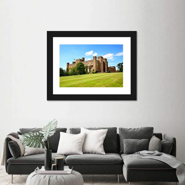 Scone Palace In Scotland Canvas Wall Art-1 Piece-Framed Print-20" x 16"-Tiaracle