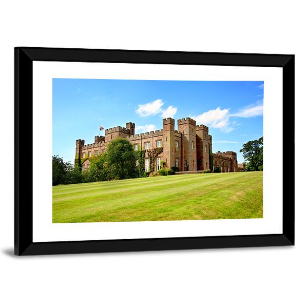 Scone Palace In Scotland Canvas Wall Art-5 Horizontal-Gallery Wrap-22" x 12"-Tiaracle