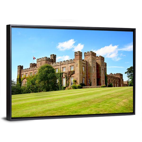 Scone Palace In Scotland Canvas Wall Art-5 Horizontal-Gallery Wrap-22" x 12"-Tiaracle