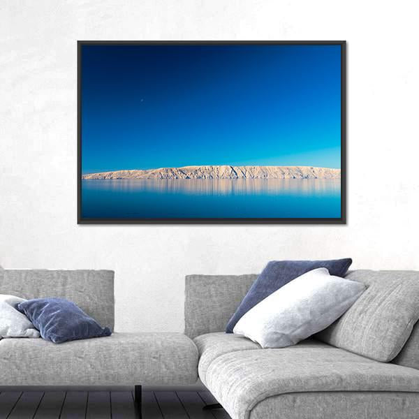 Sea Of Dalmatia Canvas Wall Art-3 Horizontal-Gallery Wrap-25" x 16"-Tiaracle