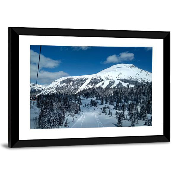 Ski Resort Canada Canvas Wall Art-3 Horizontal-Gallery Wrap-25" x 16"-Tiaracle