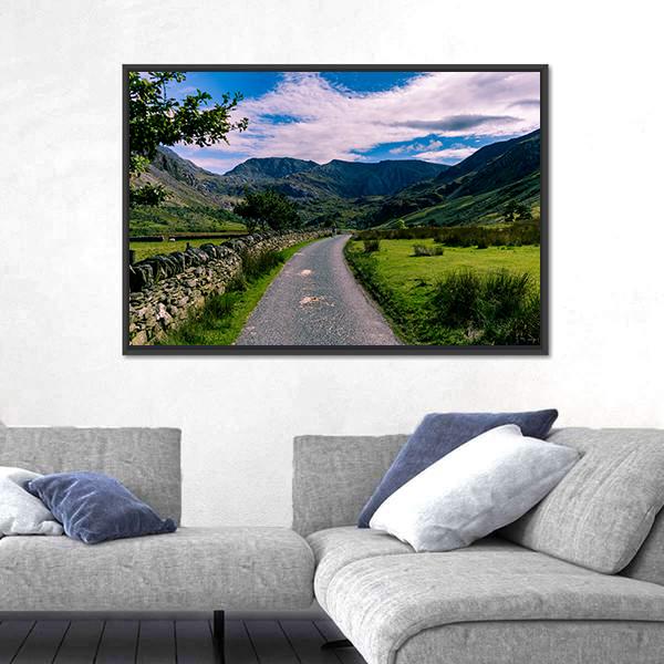 Snowdonia National Park Canvas Wall Art-5 Horizontal-Gallery Wrap-22" x 12"-Tiaracle