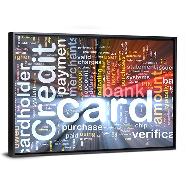 Software Package Box Word Cloud Concept Canvas Wall Art-3 Horizontal-Gallery Wrap-25" x 16"-Tiaracle
