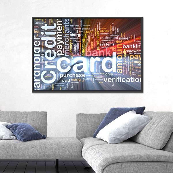 Software Package Box Word Cloud Concept Canvas Wall Art-5 Horizontal-Gallery Wrap-22" x 12"-Tiaracle