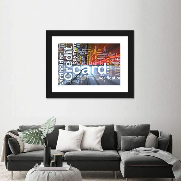 Software Package Box Word Cloud Concept Canvas Wall Art-5 Horizontal-Gallery Wrap-22" x 12"-Tiaracle