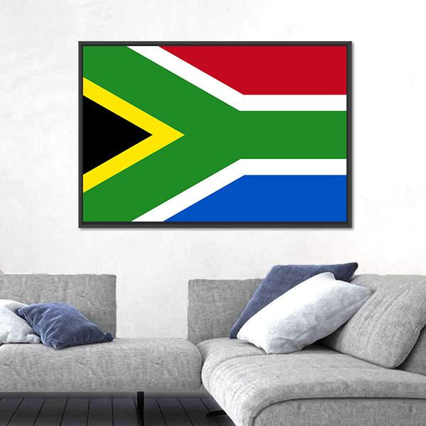 South-African Republic Flag Canvas Wall Art-5 Horizontal-Gallery Wrap-22" x 12"-Tiaracle