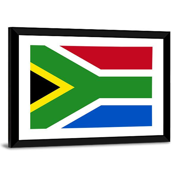 South-African Republic Flag Canvas Wall Art-5 Horizontal-Gallery Wrap-22" x 12"-Tiaracle