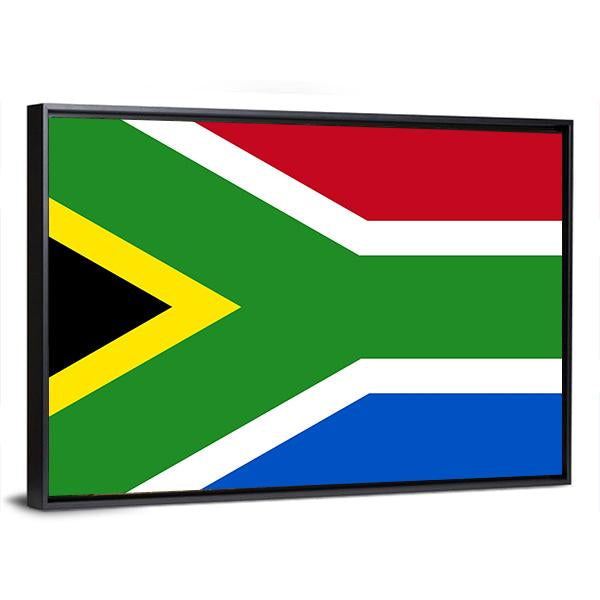 South-African Republic Flag Canvas Wall Art-5 Horizontal-Gallery Wrap-22" x 12"-Tiaracle