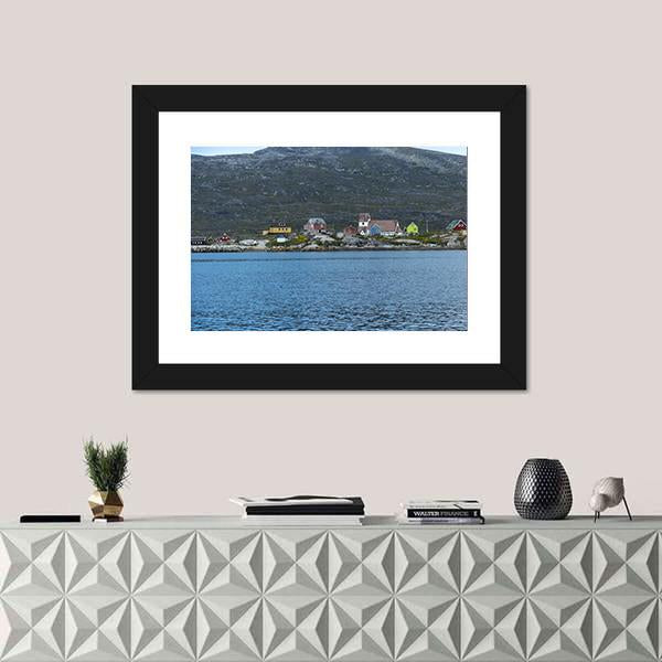 South Greenland Canvas Wall Art-1 Piece-Framed Print-20" x 16"-Tiaracle