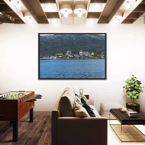 South Greenland Canvas Wall Art-3 Horizontal-Gallery Wrap-25" x 16"-Tiaracle