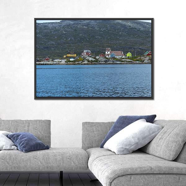 South Greenland Canvas Wall Art-3 Horizontal-Gallery Wrap-25" x 16"-Tiaracle