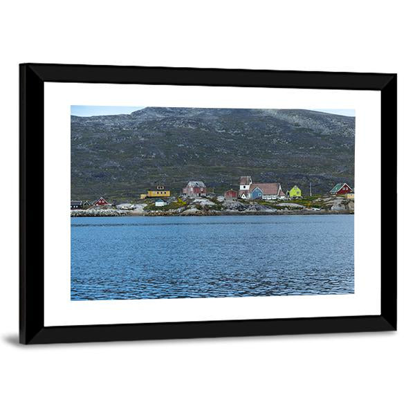 South Greenland Canvas Wall Art-3 Horizontal-Gallery Wrap-25" x 16"-Tiaracle