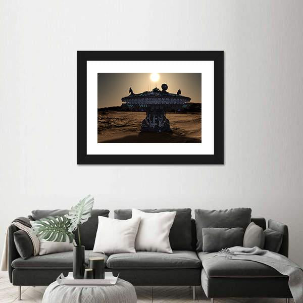 Space Station Canvas Wall Art-5 Horizontal-Gallery Wrap-22" x 12"-Tiaracle