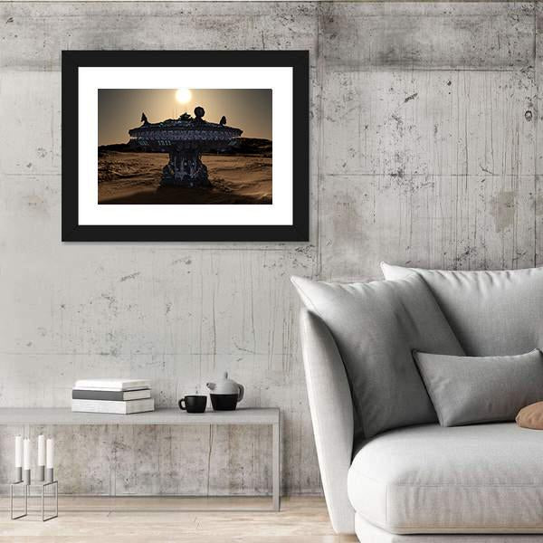 Space Station Canvas Wall Art-5 Horizontal-Gallery Wrap-22" x 12"-Tiaracle