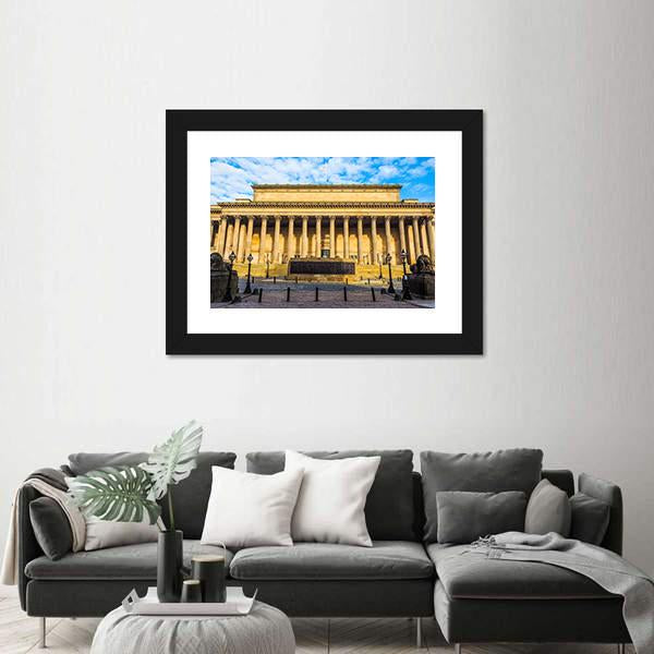 St George Hall Canvas Wall Art-1 Piece-Framed Print-20" x 16"-Tiaracle