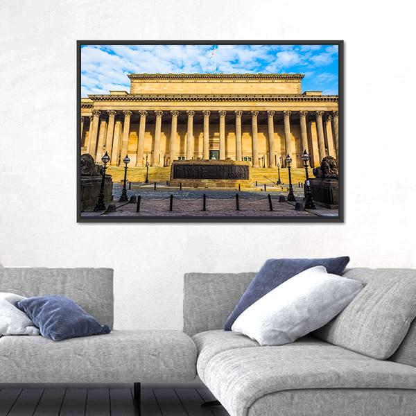 St George Hall Canvas Wall Art-5 Horizontal-Gallery Wrap-22" x 12"-Tiaracle