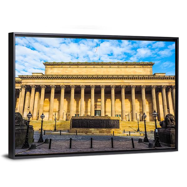 St George Hall Canvas Wall Art-5 Horizontal-Gallery Wrap-22" x 12"-Tiaracle