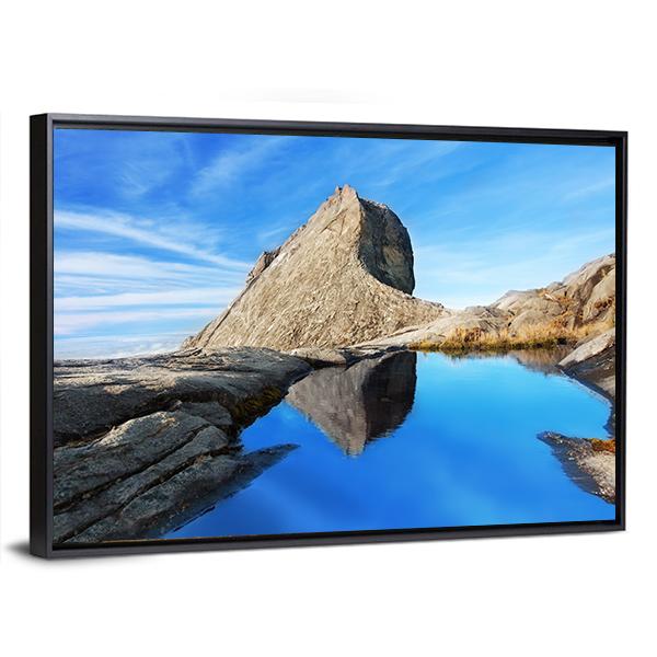 St John's Peak Canvas Wall Art-3 Horizontal-Gallery Wrap-25" x 16"-Tiaracle