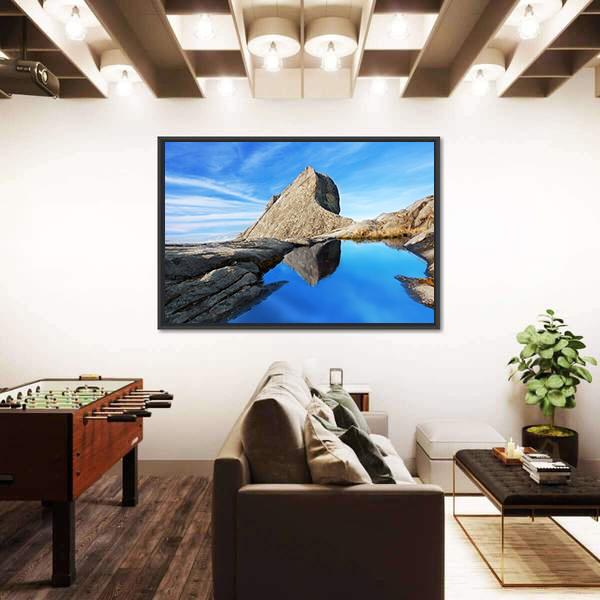 St John's Peak Canvas Wall Art-3 Horizontal-Gallery Wrap-25" x 16"-Tiaracle