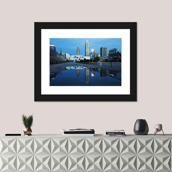 Steamship William G Mather Maritime Museum Canvas Wall Art-1 Piece-Framed Print-20" x 16"-Tiaracle