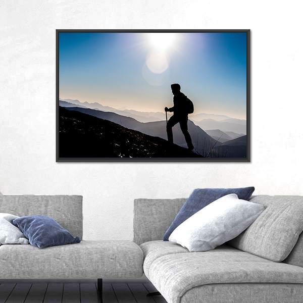 Step Into Success Canvas Wall Art-5 Horizontal-Gallery Wrap-22" x 12"-Tiaracle