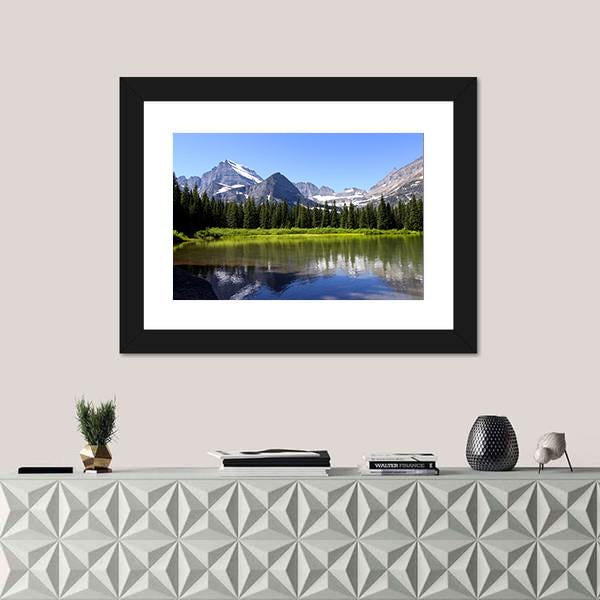 Swift Current Lake Canvas Wall Art-1 Piece-Framed Print-20" x 16"-Tiaracle