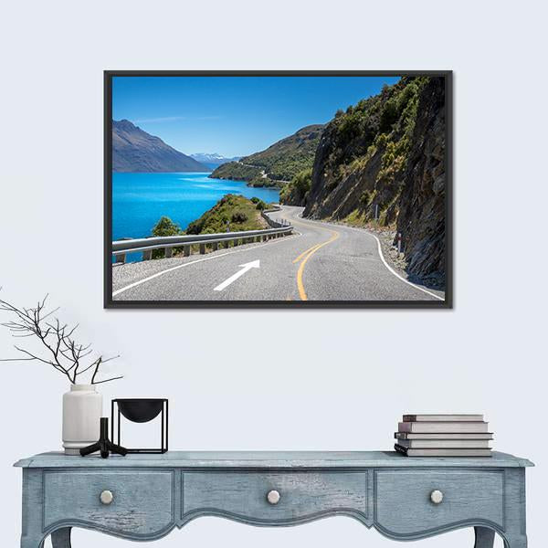 The Devil's Staircase View Point Canvas Wall Art-1 Piece-Floating Frame-36" x 24"-Tiaracle