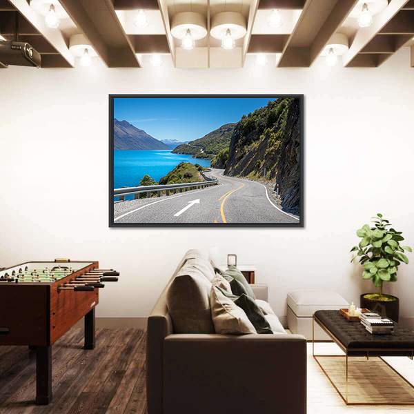The Devil's Staircase View Point Canvas Wall Art-5 Horizontal-Gallery Wrap-22" x 12"-Tiaracle
