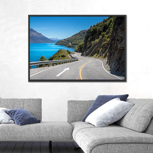 The Devil's Staircase View Point Canvas Wall Art-5 Horizontal-Gallery Wrap-22" x 12"-Tiaracle