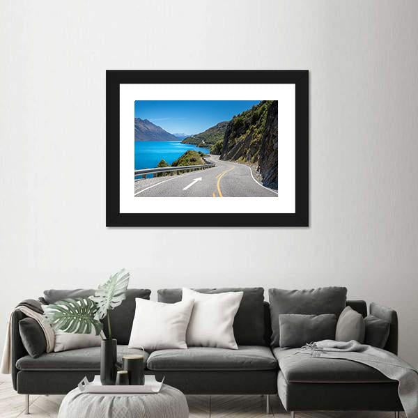 The Devil's Staircase View Point Canvas Wall Art-5 Horizontal-Gallery Wrap-22" x 12"-Tiaracle