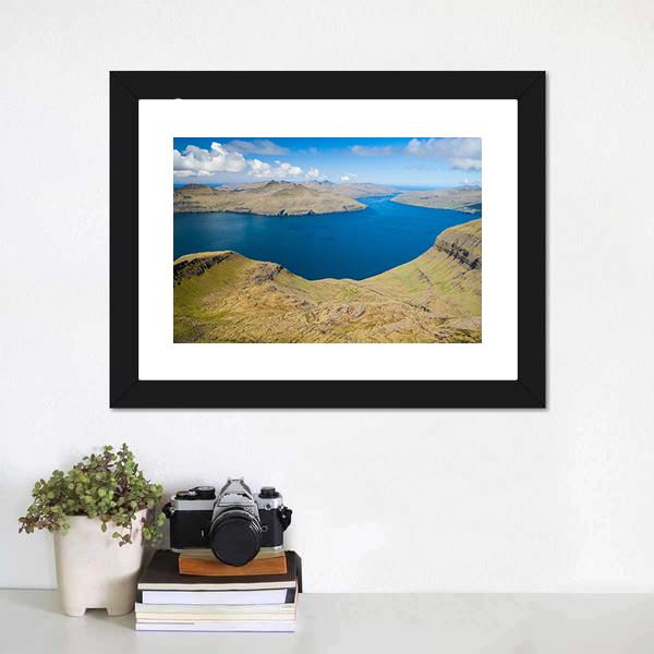 The Faroe Islands Canvas Wall Art-1 Piece-Framed Print-30" x 20"-Tiaracle