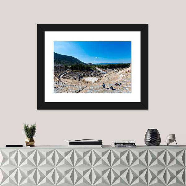 The Grand Theatre Of The Buddha In Turkey Canvas Wall Art-1 Piece-Framed Print-30" x 20"-Tiaracle