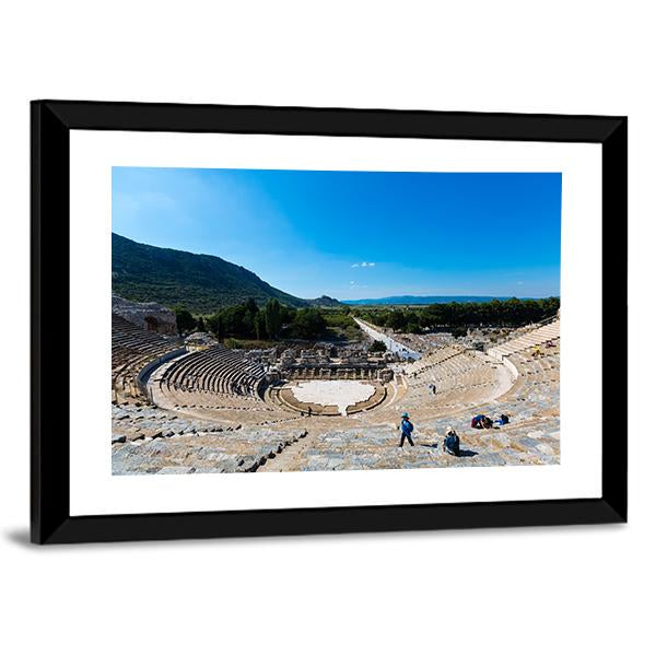 The Grand Theatre Of The Buddha In Turkey Canvas Wall Art-5 Horizontal-Gallery Wrap-22" x 12"-Tiaracle