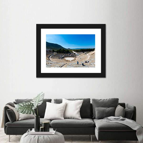 The Grand Theatre Of The Buddha In Turkey Canvas Wall Art-5 Horizontal-Gallery Wrap-22" x 12"-Tiaracle