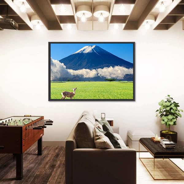 The Imaging Of Beautiful Landscape With Nice Nature Color Canvas Wall Art-5 Horizontal-Gallery Wrap-22" x 12"-Tiaracle