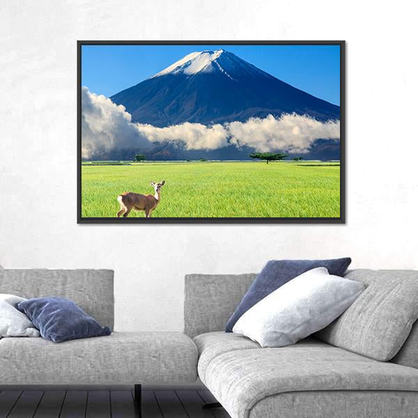 The Imaging Of Beautiful Landscape With Nice Nature Color Canvas Wall Art-5 Horizontal-Gallery Wrap-22" x 12"-Tiaracle