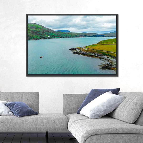 The Kyle Of Durness Scotland Canvas Wall Art-5 Horizontal-Gallery Wrap-22" x 12"-Tiaracle