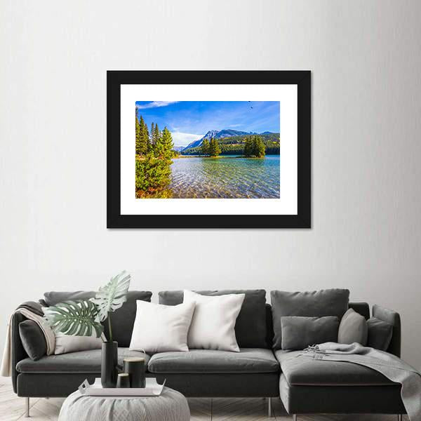 The Lake Two Jack Canvas Wall Art-5 Horizontal-Gallery Wrap-22" x 12"-Tiaracle