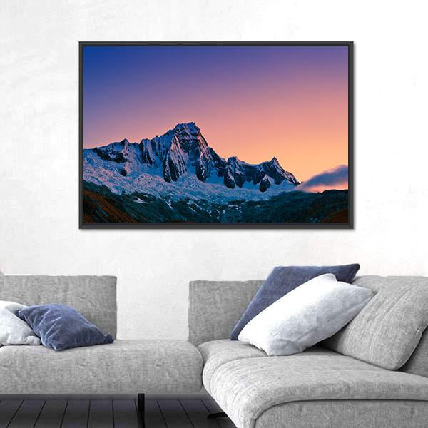 The Santa Cruz Trek Canvas Wall Art-5 Horizontal-Gallery Wrap-22" x 12"-Tiaracle