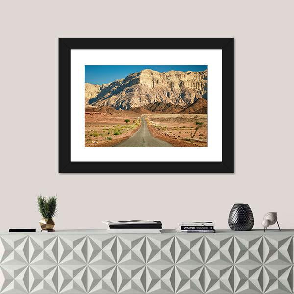 Timna Park Israel Canvas Wall Art-1 Piece-Framed Print-20" x 16"-Tiaracle