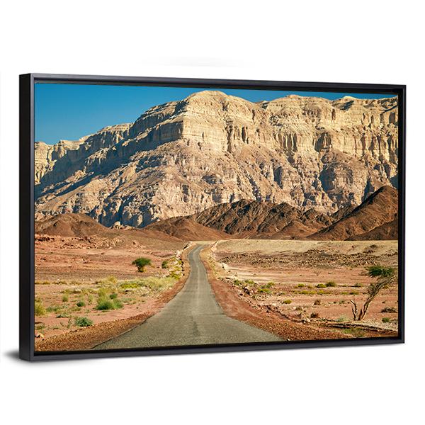 Timna Park Israel Canvas Wall Art-5 Horizontal-Gallery Wrap-22" x 12"-Tiaracle