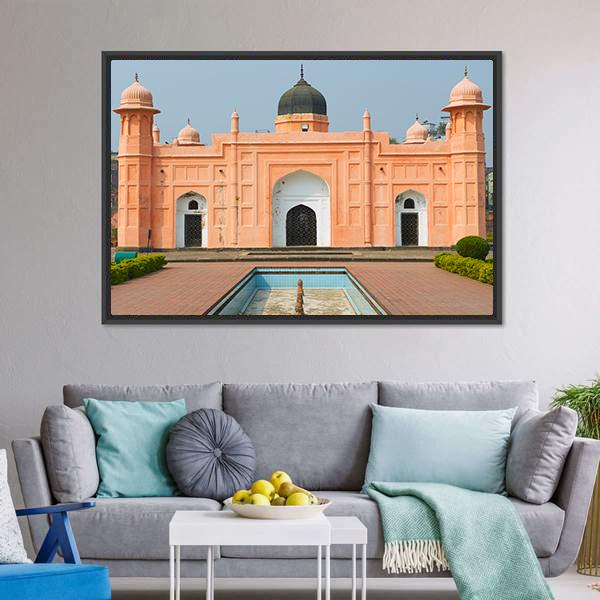 Tomb Of Pari Bibi Canvas Wall Art-3 Horizontal-Gallery Wrap-25" x 16"-Tiaracle